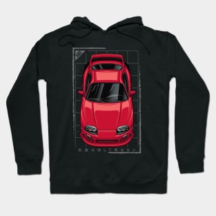 Supra JZA80 MKIV (Renaissence Red) Hoodie